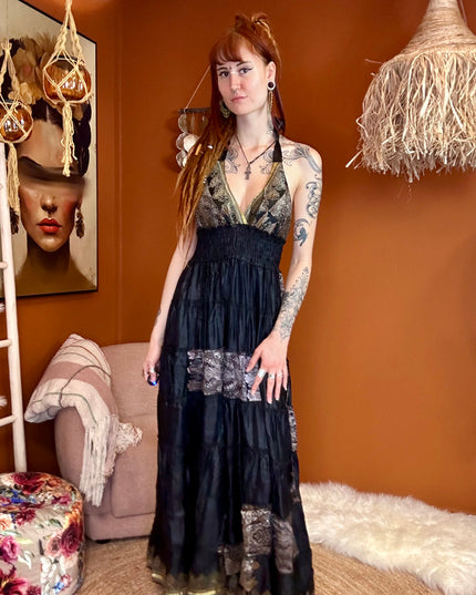 Zamira Vintage Silk Dress