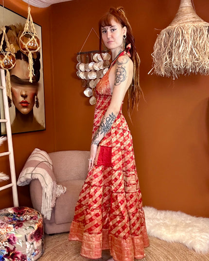 Zamira Vintage Silk Dress