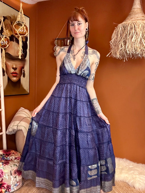 Zamira Vintage Silk Dress