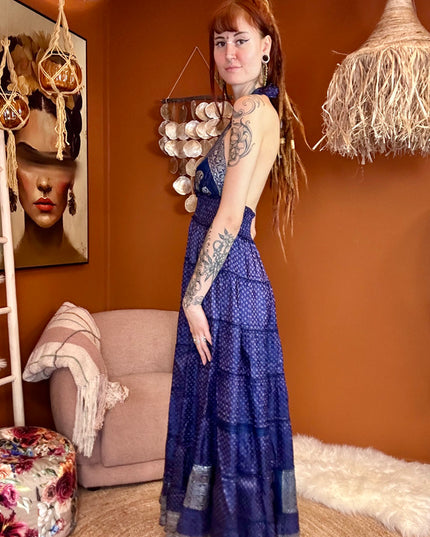 Zamira Vintage Silk Dress