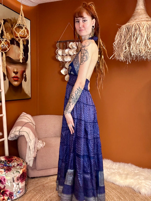 Zamira Vintage Silk Dress