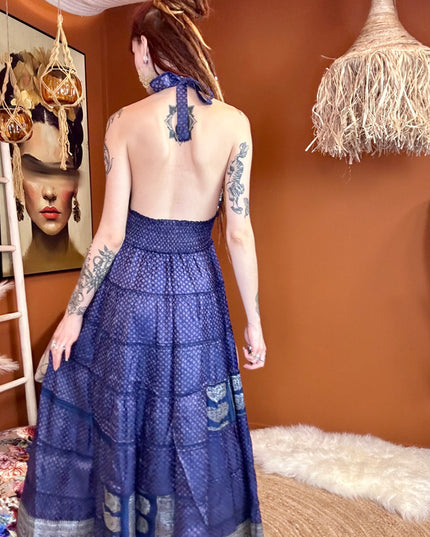 Zamira Vintage Silk Dress