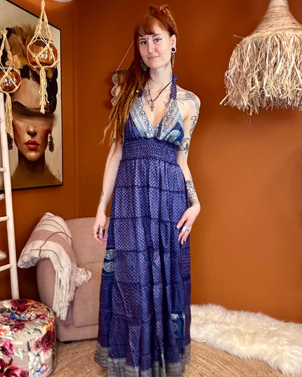 Zamira Vintage Silk Dress