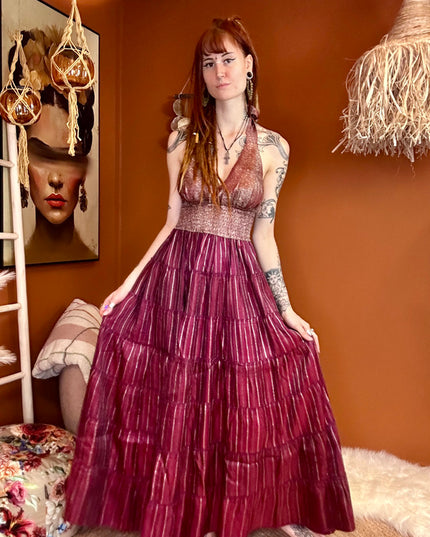 Zamira Vintage Silk Dress