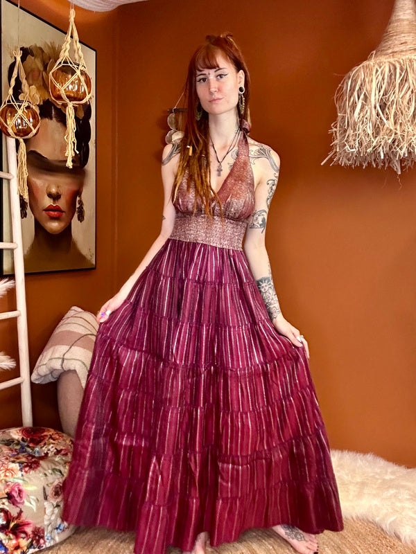 Zamira Vintage Silk Dress