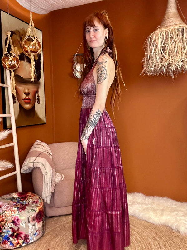 Zamira Vintage Silk Dress