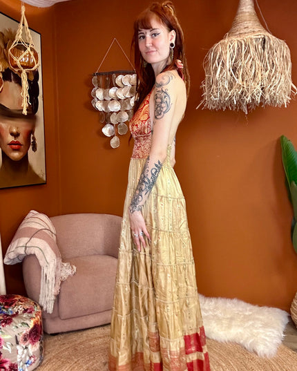 Zamira Vintage Silk Dress