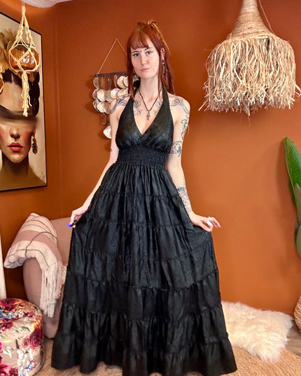 Zamira Vintage Silk Dress