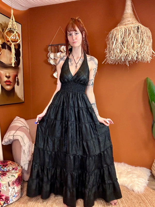 Zamira Vintage Silk Dress