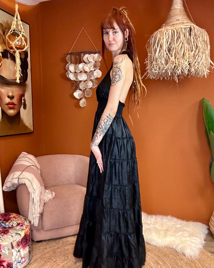 Zamira Vintage Silk Dress