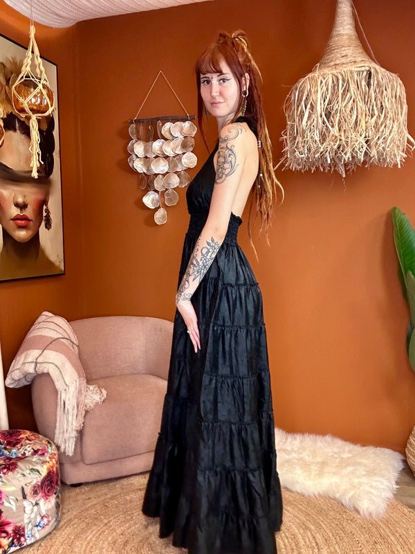 Zamira Vintage Silk Dress