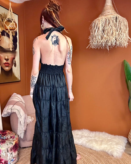 Zamira Vintage Silk Dress