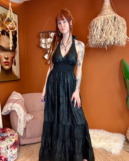 Zamira Vintage Silk Dress