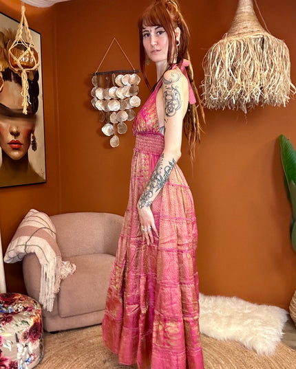 Zamira Vintage Silk Dress