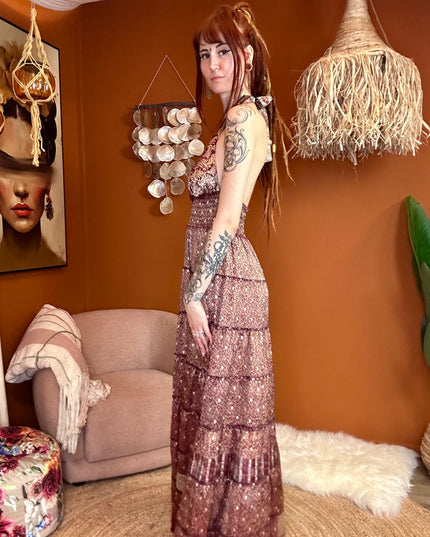 Zamira Vintage Silk Dress