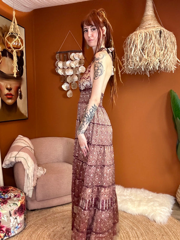 Zamira Vintage Silk Dress