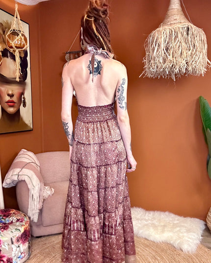 Zamira Vintage Silk Dress