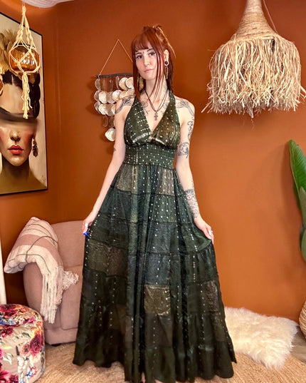 Zamira Vintage Silk Dress