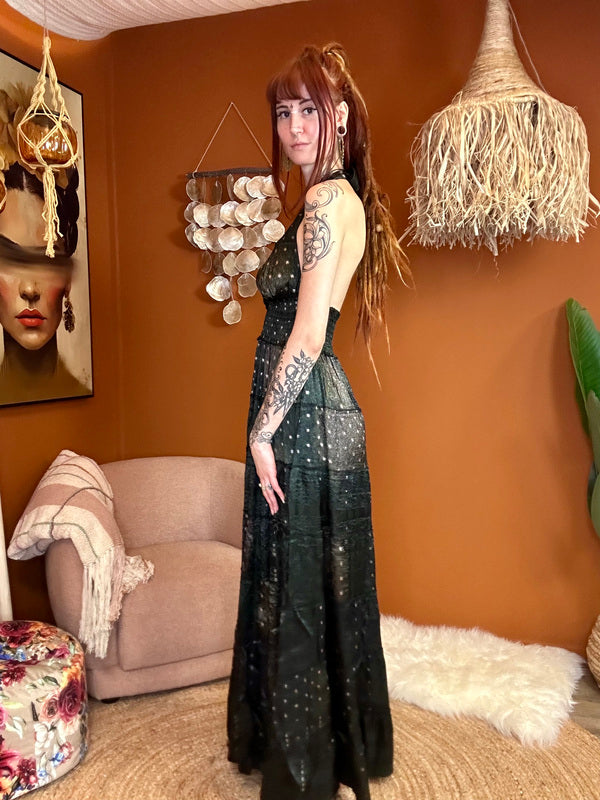 Zamira Vintage Silk Dress