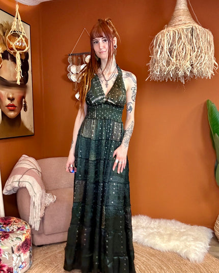 Zamira Vintage Silk Dress