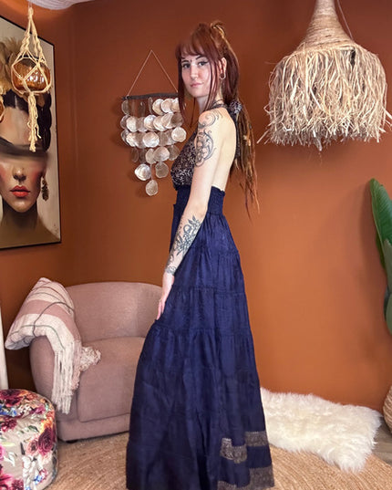 Zamira Vintage Silk Dress