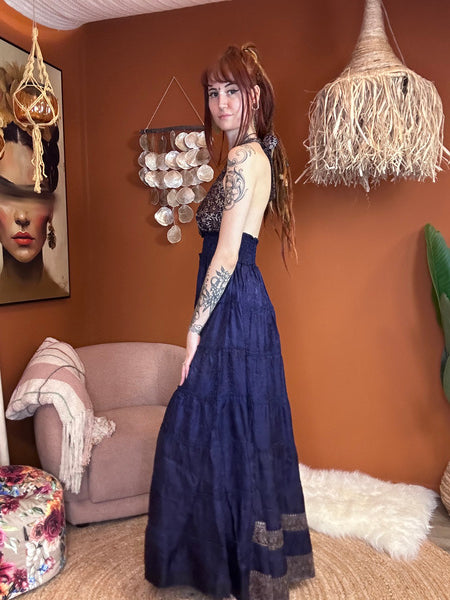 Zamira Vintage Silk Dress