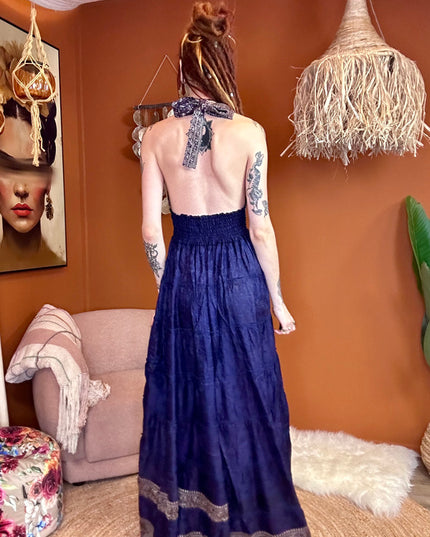 Zamira Vintage Silk Dress