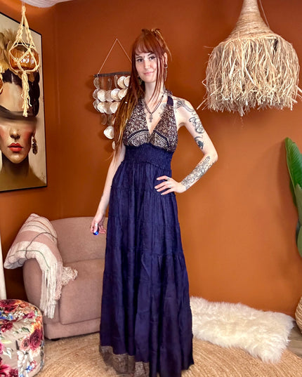 Zamira Vintage Silk Dress