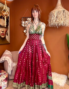 Zamira Vintage Silk Dress