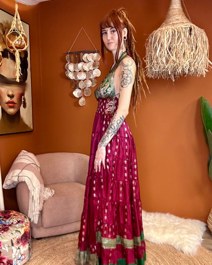 Zamira Vintage Silk Dress