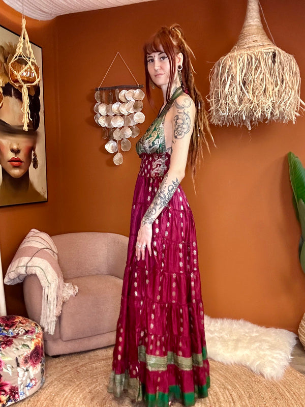 Zamira Vintage Silk Dress