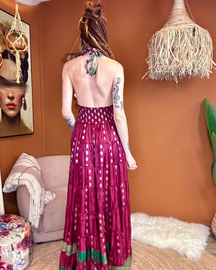 Zamira Vintage Silk Dress