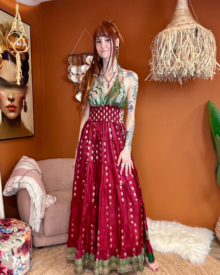 Zamira Vintage Silk Dress