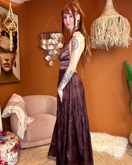 Zamira Vintage Silk Dress