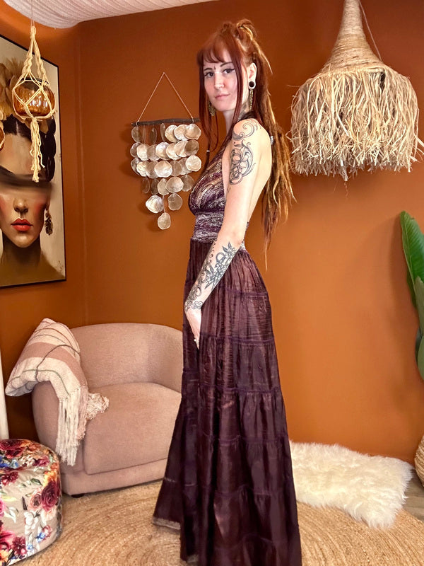 Zamira Vintage Silk Dress