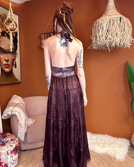 Zamira Vintage Silk Dress