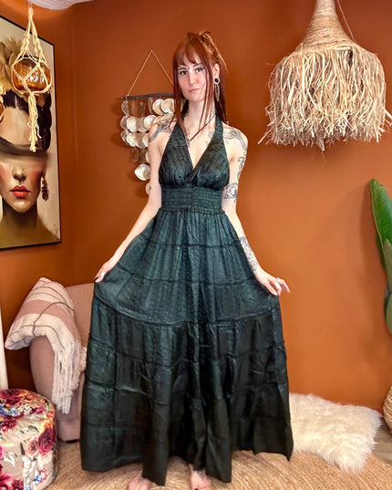 Zamira Vintage Silk Dress