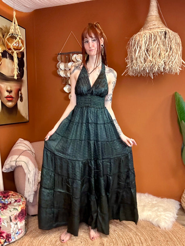 Zamira Vintage Silk Dress