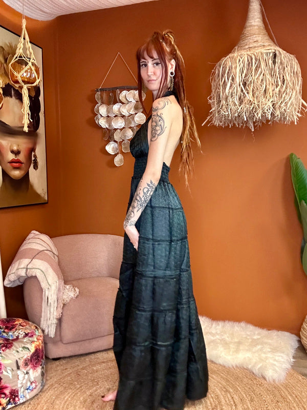 Zamira Vintage Silk Dress