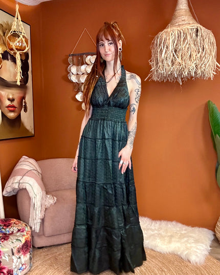 Zamira Vintage Silk Dress