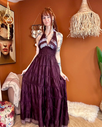 Zamira Vintage Silk Dress