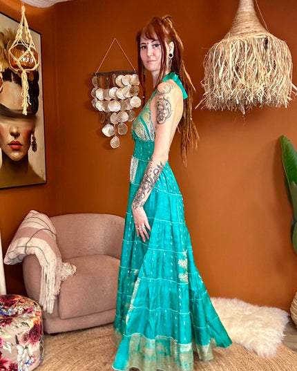 Zamira Vintage Silk Dress