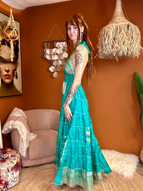 Zamira Vintage Silk Dress