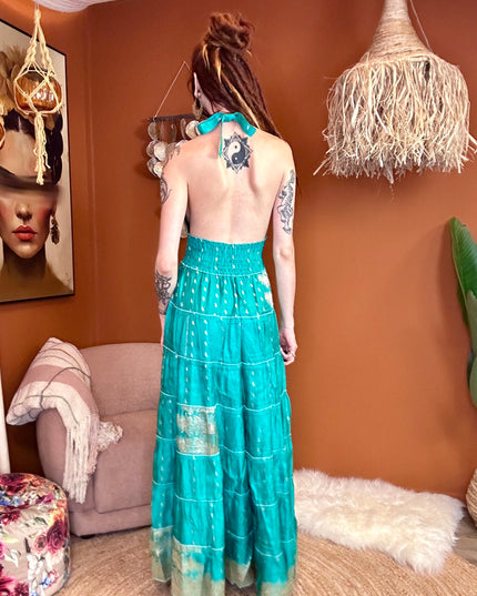 Zamira Vintage Silk Dress