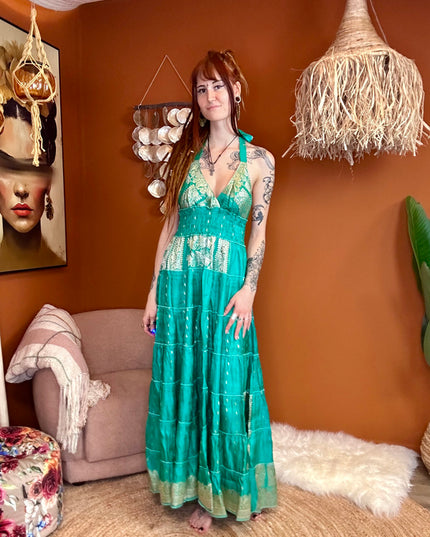 Zamira Vintage Silk Dress