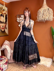 Zamira Vintage Silk Dress