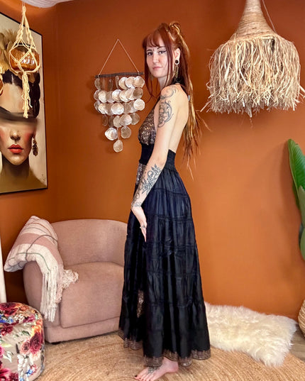 Zamira Vintage Silk Dress