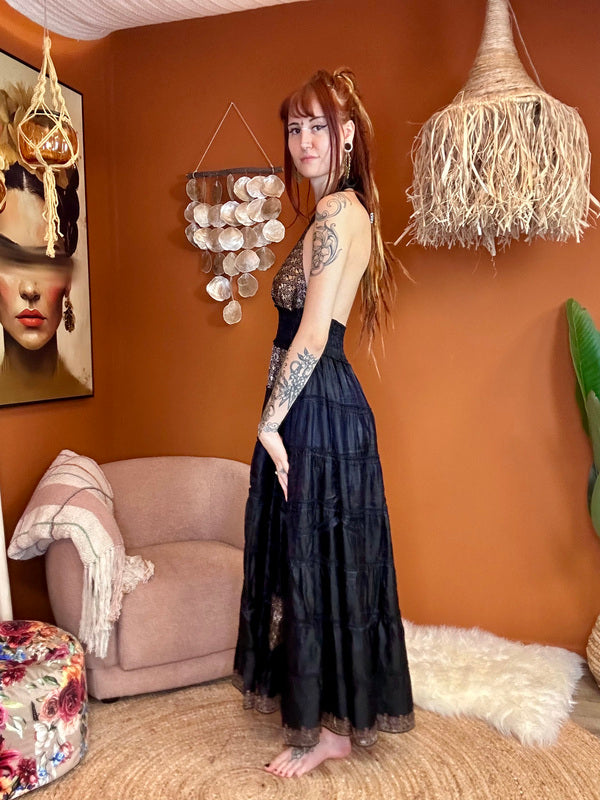 Zamira Vintage Silk Dress