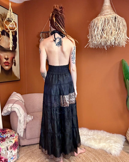 Zamira Vintage Silk Dress