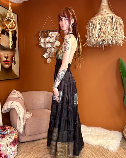 Zamira Vintage Silk Dress